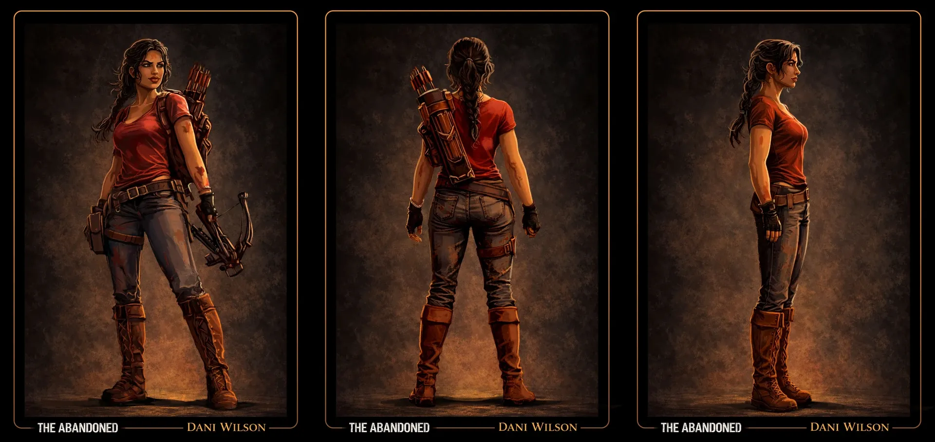 Main character concept art